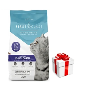 First Class Joint Booster 1,5kg - sausa kaķu barība, monobaltīna barība ar vistas gaļas garšu