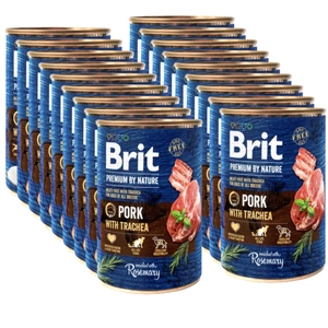 Brit Premium by Nature Cūkgaļa ar traheju 400g