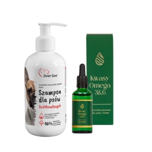 OVER ZOO šampūns īsspalvainiem suņiem 250ml