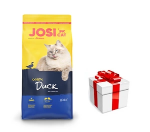 JOSERA JosiCat Ente & Fisch 10kg + pārsteigums kaķim