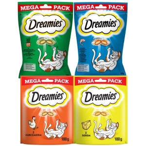 DREAMIES 180g kaķenes našķi ar kaķumētru