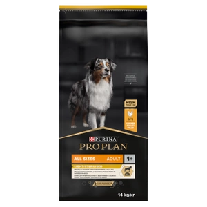 Purina Pro Plan Adult Light Optiweight Sterilizēts, vistas gaļa un rīsi 14kg