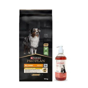 PRO PLAN Light Sterilised All Sizes Adult Suņiem paredzēta barība ar liellopa gaļas piedevu 14 kg