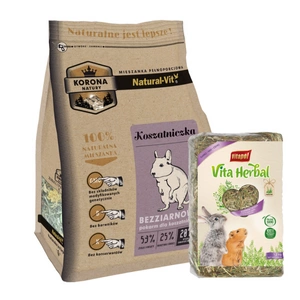 KORONA NATURY Natural-Vit barība jūras zivīm 1.6kg