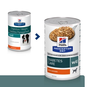 HILL'S PD Prescription Diet Canine w/d 370g - var