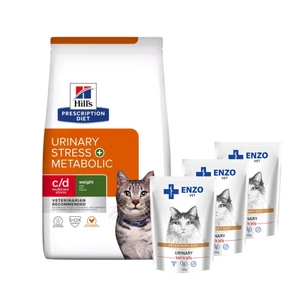 HILL'S PD Prescription Diet c/d Urinary Stress+ Metabolic Feline 1,5kg