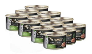 Miamor Feine Filets - želejas kārba 100g tuncis+dārzeņi