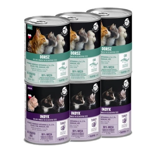 PetRepublic gabaliņi mērcē ar tītaru 400g kaķiem