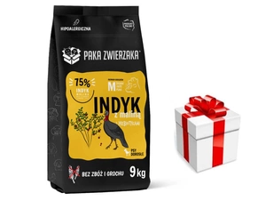 Paka Zwierzaka - Septintas dangus - Tītars ar avenēm (tītars un avenes) 9kg + Pārsteigums sunim