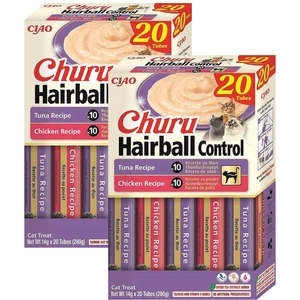 INABA Churu Hairball Control kaķiem - 20x14g