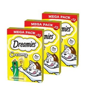 DREAMIES Krēmveida ar sieru un kaķumētru 12x10g