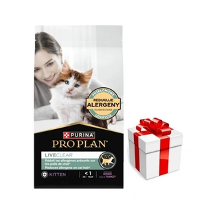 PRO PLAN LiveClear Barība kaķēniem ar tītara gaļu 1,4 kg