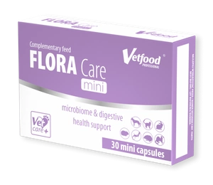 VETFOOD Flora Care mini 30 kapsulas