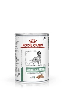 ROYAL CANIN Diabetic Special ar zemu ogļhidrātu saturu 410g kārba