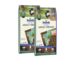 Bosch pieaugušo ēdienkarte, mājputnu gaļa (jauna recepte) 2x15kg