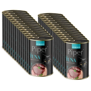 DOLINA NOTECI Piper sterilizētiem kaķiem ar tunci 400g