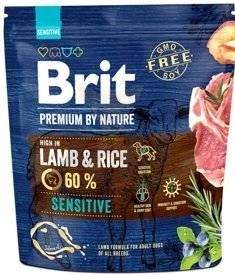 BRIT Premium By Nature Sensitive jēra gaļa 1kg