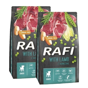 DOLINA NOTECI Rafi Junior sausā barība suņiem ar jēra gaļu 10kg