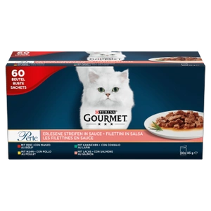 Purina Gourmet Perle kaķu barība 60x85g