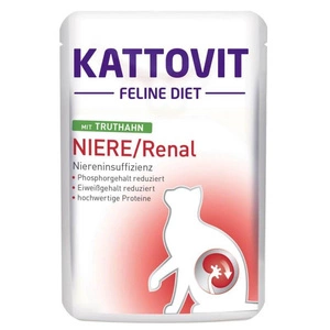 Kattovit Niere/Renal tītars 85g maisiņā