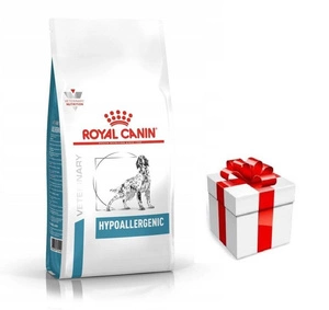 ROYAL CANIN Dog Hypoallergenic DR21 14kg + STAIGMENA SUŅIEM