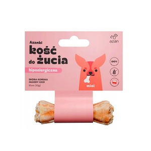 AZANKI Zirga brieža ādas košļājamais kauls - MINI 10 cm