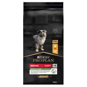 Purina Pro Plan Medium Puppy Optistart, vistas gaļa un rīsi 12kg