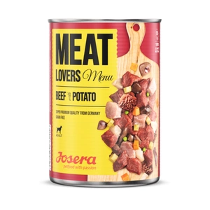 JOSERA Meatlovers Menu Liellopu gaļa ar kartupeļiem 400g