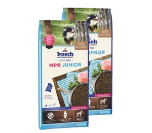 Bosch Junior Mini mājputni (jaunā formula) 2x15kg