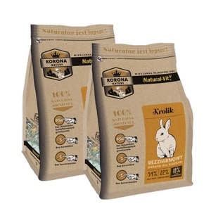KORONA NATURY Natural-Vit barība trušiem 750g