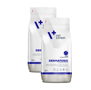 VETEXPERT Veterinary Diet Dog Dermatosis Laši&amp;Kartols 2x12kg