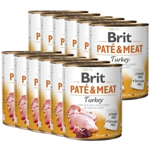 BRIT PATE & MEAT TURĶIJA 800g