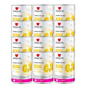 Disugual Veterinārais mitrais barība suņiem RENAL Pork (pieaugušajiem) 400g