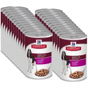 HILL'S SP Science Plan Canine Adult liellopu gaļa 370g - konservi