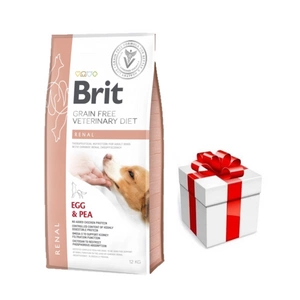 Brit gf veterinārās diētas suņiem Renal 12kg