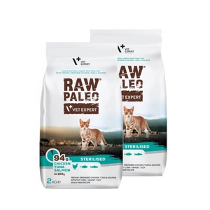 Vetexpert Raw Paleo Sterilizēts kaķis 2kg