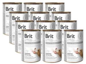 BRIT GF Veterinary Diets Dog Joint &Mobility 10x400g mitrā barība suņiem