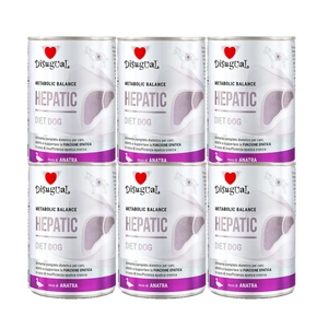 Disugual Veterinārais mitrais barība suņiem HEPATIC Duck (pieaugušajiem) 400g