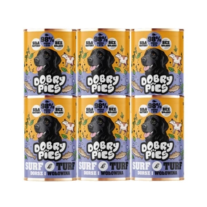 Labs suns Menca un liellopu gaļa 400g