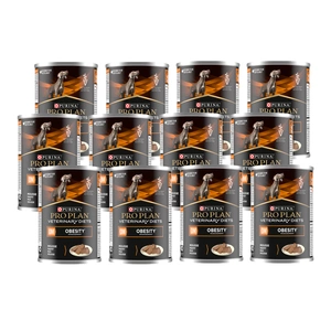 PURINA Veterinary PVD OM Aptaukošanās novēršana 12x400g kārba