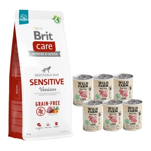 BRIT CARE Sensitive Venison bez graudiem 12kg