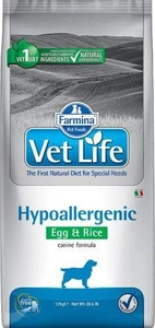 FARMINA Vet Life Dog Hypoallergenic Egg & Rice 12kg