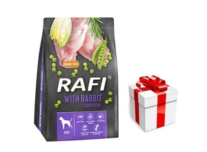 DOLINA NOTECI Rafi sausā barība su trušiem 3kg