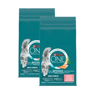 Purina One Adult Salmon & Wheat barība kaķiem 9,75 kg