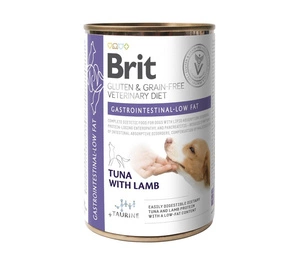 BRIT GF Veterinary Diets Dog Gastrointestinal Low Fat 400g- mitrā barība suņiem