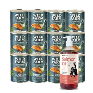 Wild Farm Superfood Salmon 400g barība suņiem bez graudiem