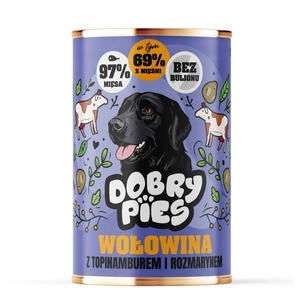 Good Dog Liellopu gaļa ar topinambūru un rozmarīnu 400g