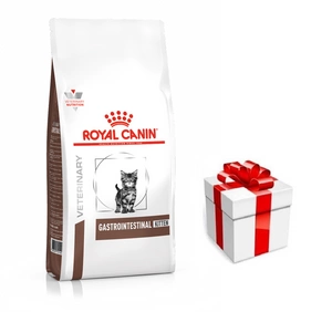 ROYAL CANIN Gastro Intestinal Kitten 2kg + STAIGMENA KATEI