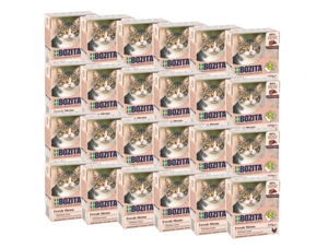 BOZITA Kaķu mājputnu aknas mērcē 370g