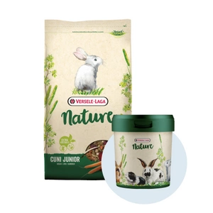 VERSELE-LAGA Cuni Junior Nature 2,3kg - jaunajiem miniatūrajiem trušiem